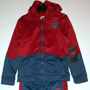 New balance jacket and pants set boys size 5